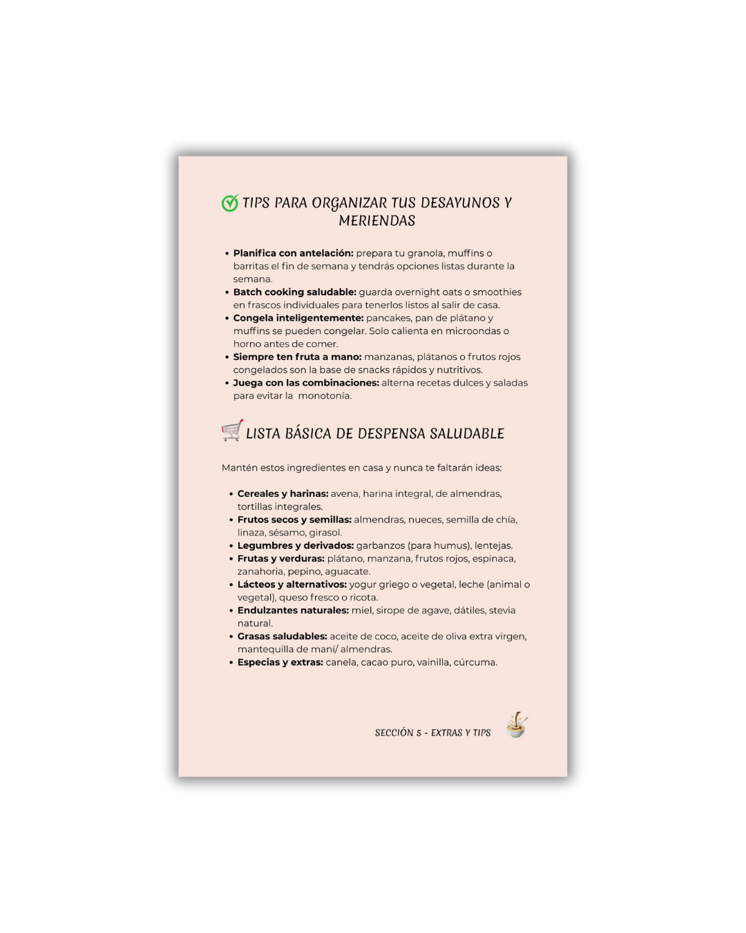 Desayunos y Meriendas