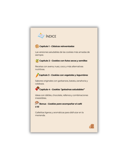 Cookies Saludables